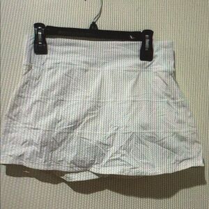 Lululemon Pace Rival Mid-Rise Skirt *Long - White - Size 6